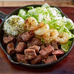 쉬림프 스테이크